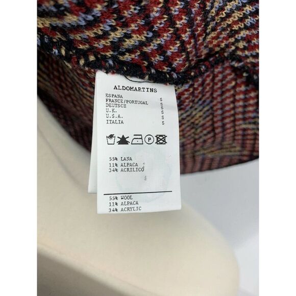 Aldomartins Leaf Jacquard Sweater Coat - Picture 7 of 7